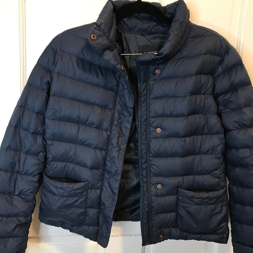 Lands End Packable Down Jacket
